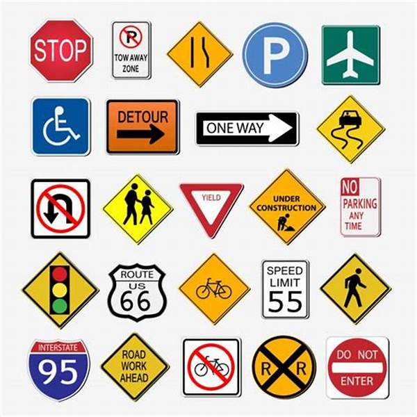 Custom warning road safety signs