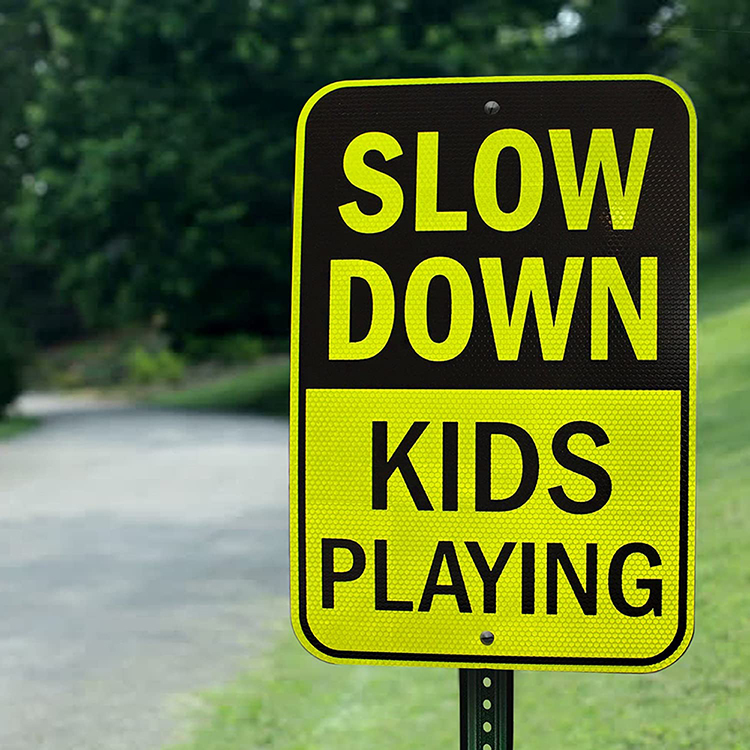 Watch out for kids school traffic signs